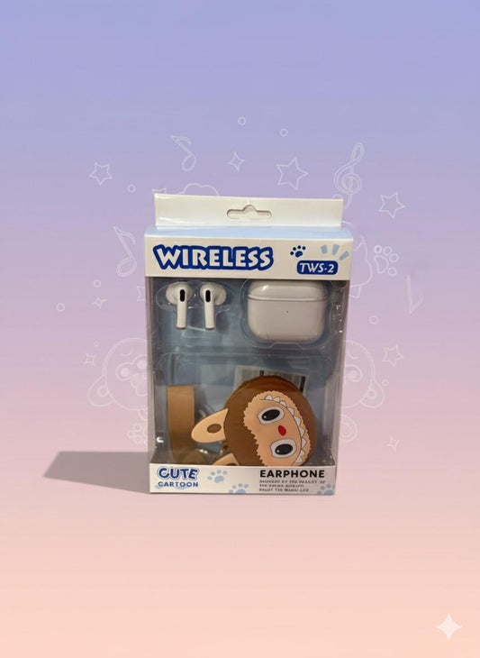 🎧 Écouteurs Bluetooth “La Boubou Stitch” – Style, Qualité & Fun ! 💙