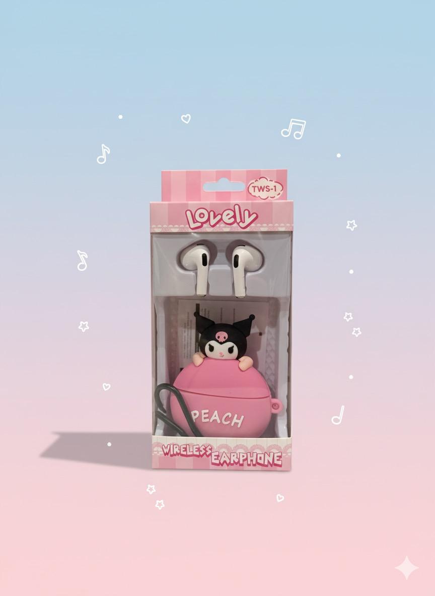 🎧 Écouteurs Bluetooth “La Boubou Stitch” – Style, Qualité & Fun ! 💙