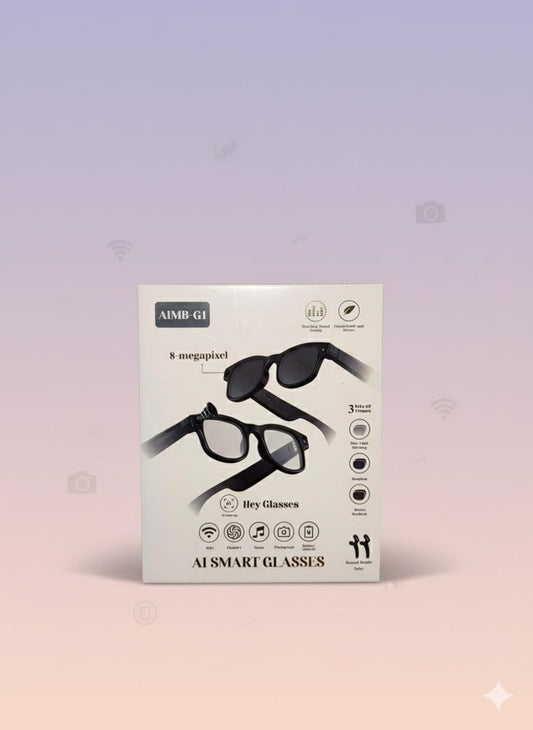 🤖🕶 lunette connecter video photo et ecouteur